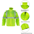 Custom High Visibility Work Wear Uniform Waterproof Raincoat